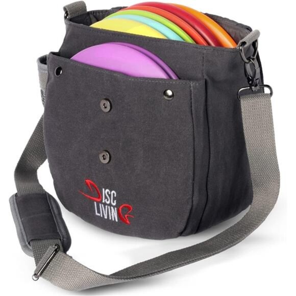 Disc Golf Bag | Frisbee Golf Bag | Easy to Carry|Lightweight Fits Up to 10 Discs - Picture 1 of 7